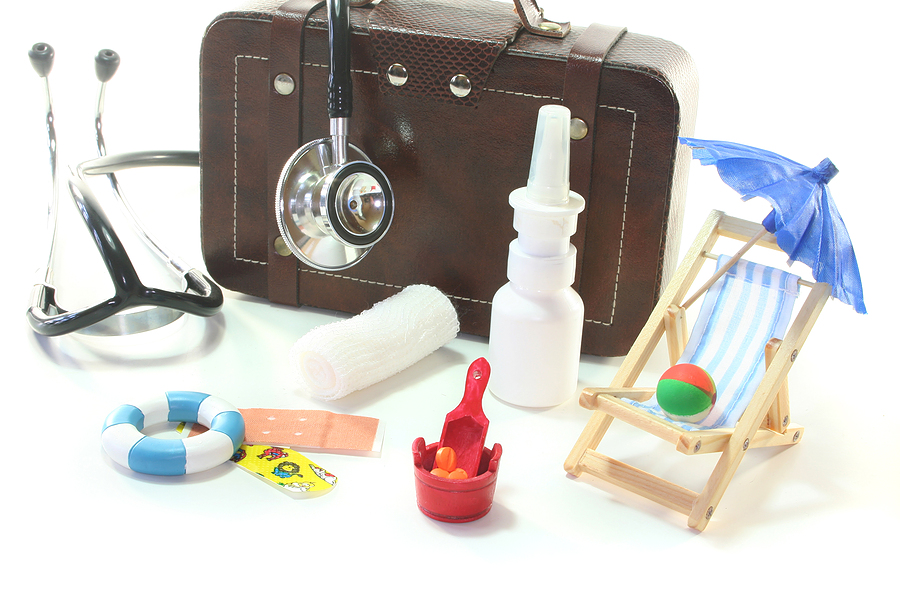 Drugs that are placed inside the suitcase when going on vacation ...